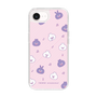 スリムプロテクションケース［ ウーとワー - いろんな表情 - Pink ］