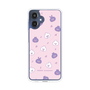スリムプロテクションケース［ ウーとワー - いろんな表情 - Pink ］