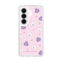 スリムプロテクションケース［ ウーとワー - いろんな表情 - Pink ］