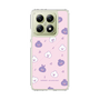 スリムプロテクションケース［ ウーとワー - いろんな表情 - Pink ］