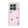 スリムプロテクションケース［ ウーとワー - いろんな表情 - Pink ］
