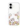 スリムプロテクションケース［ ちみたん - お花畑 - クリア ］