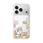 スリムプロテクションケース［ ちみたん - お花畑 - クリア ］