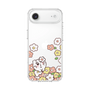 スリムプロテクションケース［ ちみたん - お花畑 - クリア ］