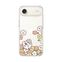 スリムプロテクションケース［ ちみたん - お花畑 - クリア ］