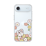 スリムプロテクションケース［ ちみたん - お花畑 - クリア ］