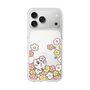 スリムプロテクションケース［ ちみたん - お花畑 - クリア ］