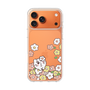 スリムプロテクションケース［ ちみたん - お花畑 - クリア ］