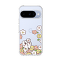 スリムプロテクションケース［ ちみたん - お花畑 - クリア ］