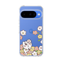 スリムプロテクションケース［ ちみたん - お花畑 - クリア ］