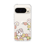 スリムプロテクションケース［ ちみたん - お花畑 - クリア ］