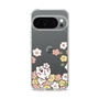 スリムプロテクションケース［ ちみたん - お花畑 - クリア ］
