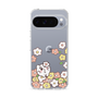 スリムプロテクションケース［ ちみたん - お花畑 - クリア ］