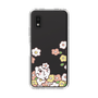 スリムプロテクションケース［ ちみたん - お花畑 - クリア ］