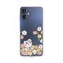 スリムプロテクションケース［ ちみたん - お花畑 - クリア ］