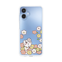 スリムプロテクションケース［ ちみたん - お花畑 - クリア ］