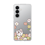 スリムプロテクションケース［ ちみたん - お花畑 - クリア ］