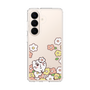 スリムプロテクションケース［ ちみたん - お花畑 - クリア ］
