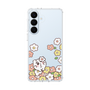 スリムプロテクションケース［ ちみたん - お花畑 - クリア ］