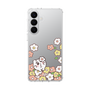 スリムプロテクションケース［ ちみたん - お花畑 - クリア ］