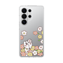 スリムプロテクションケース［ ちみたん - お花畑 - クリア ］