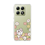 スリムプロテクションケース［ ちみたん - お花畑 - クリア ］