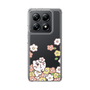スリムプロテクションケース［ ちみたん - お花畑 - クリア ］