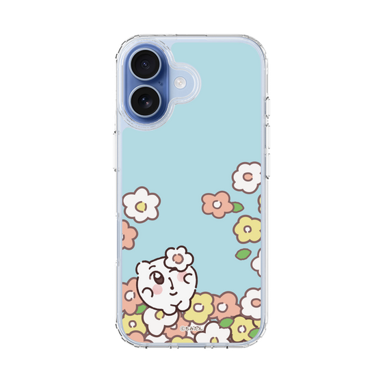 スリムプロテクションケース［ ちみたん - お花畑 - 青空 ］