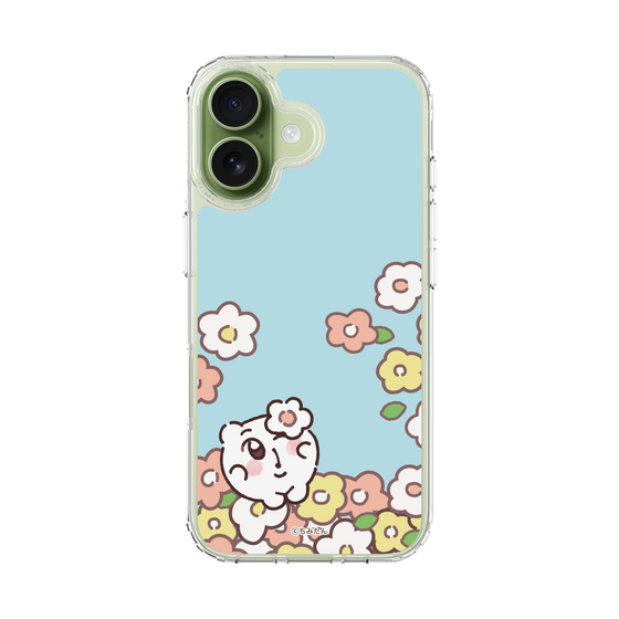 スリムプロテクションケース［ ちみたん - お花畑 - 青空 ］