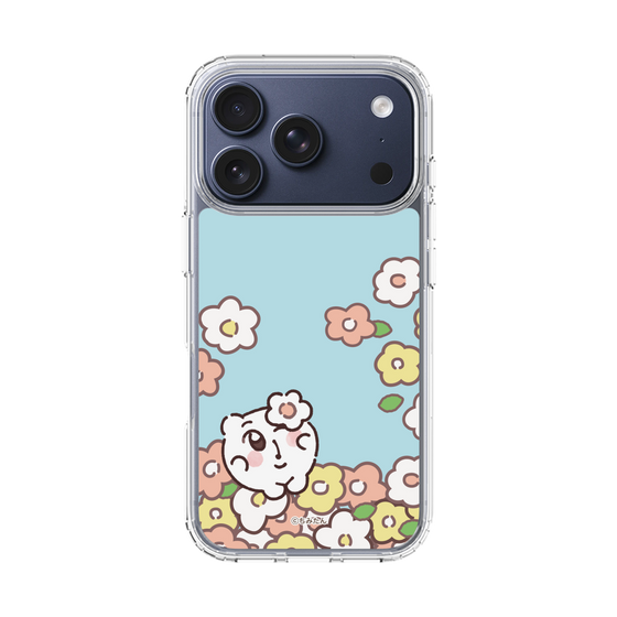 スリムプロテクションケース［ ちみたん - お花畑 - 青空 ］