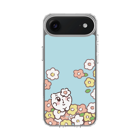 スリムプロテクションケース［ ちみたん - お花畑 - 青空 ］