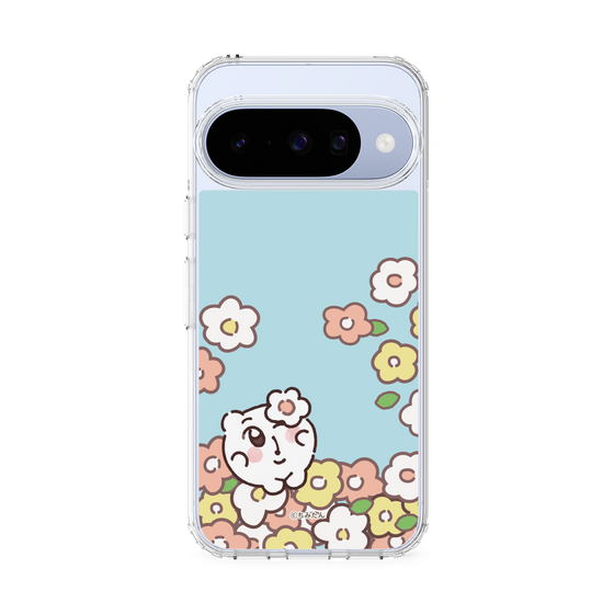 スリムプロテクションケース［ ちみたん - お花畑 - 青空 ］