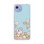スリムプロテクションケース［ ちみたん - お花畑 - 青空 ］