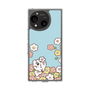 スリムプロテクションケース［ ちみたん - お花畑 - 青空 ］