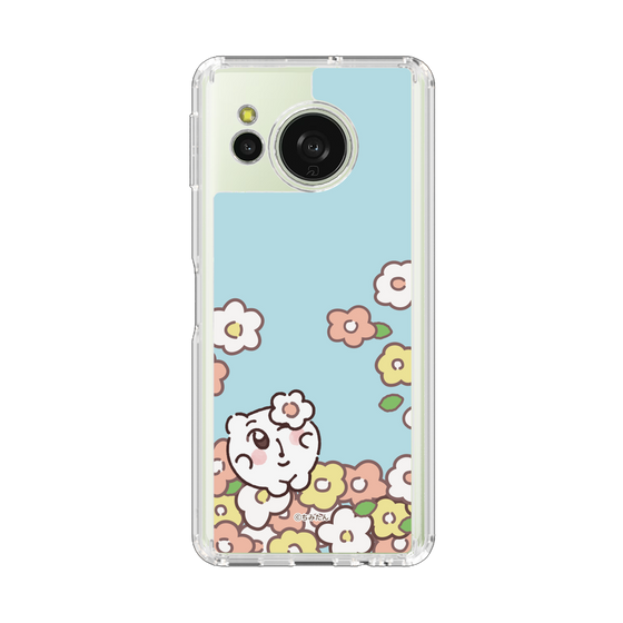 スリムプロテクションケース［ ちみたん - お花畑 - 青空 ］