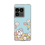 スリムプロテクションケース［ ちみたん - お花畑 - 青空 ］