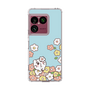 スリムプロテクションケース［ ちみたん - お花畑 - 青空 ］