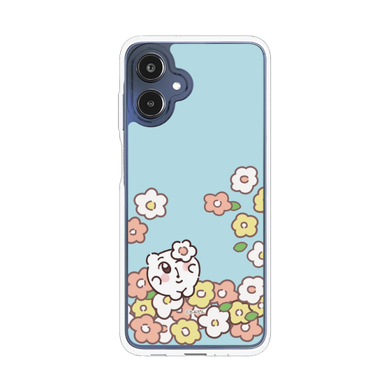 スリムプロテクションケース［ ちみたん - お花畑 - 青空 ］
