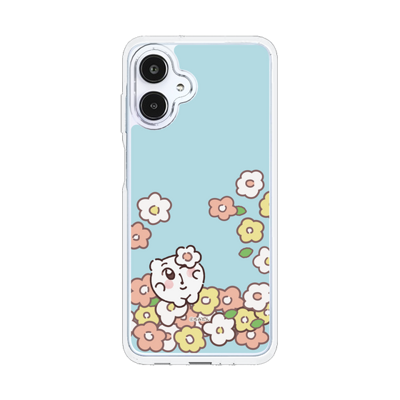 スリムプロテクションケース［ ちみたん - お花畑 - 青空 ］