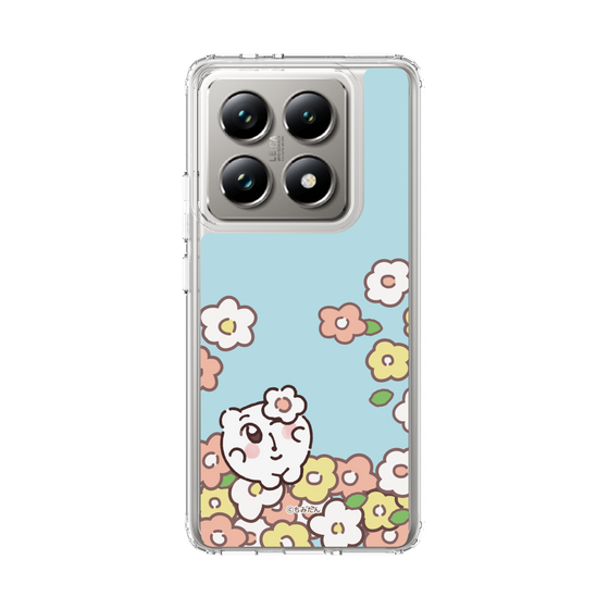スリムプロテクションケース［ ちみたん - お花畑 - 青空 ］