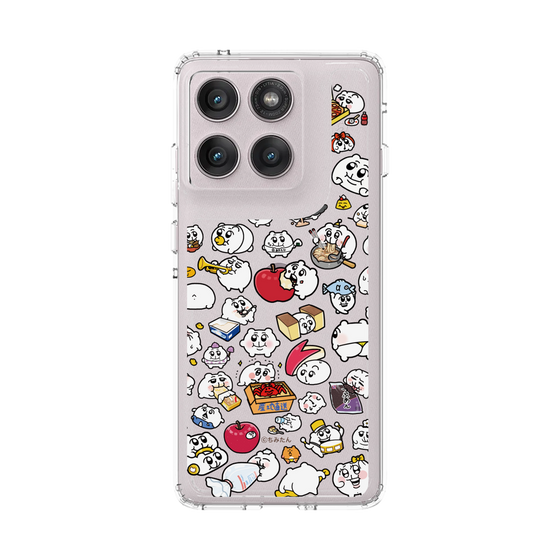 スリムプロテクションケース［ ちみたん - ちみたんがいっぱい - クリア ］
