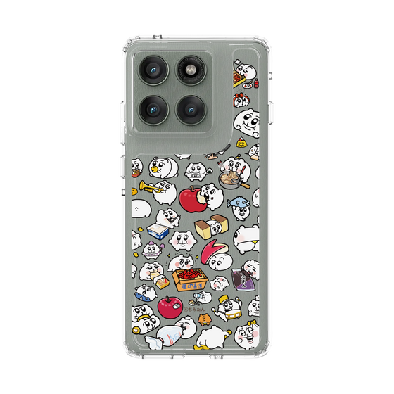 スリムプロテクションケース［ ちみたん - ちみたんがいっぱい - クリア ］