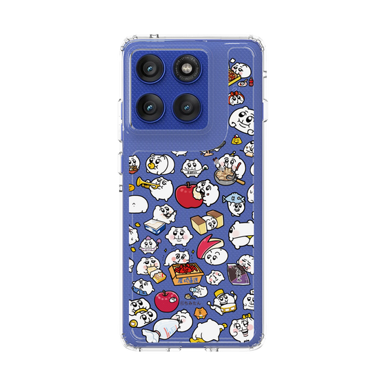 スリムプロテクションケース［ ちみたん - ちみたんがいっぱい - クリア ］