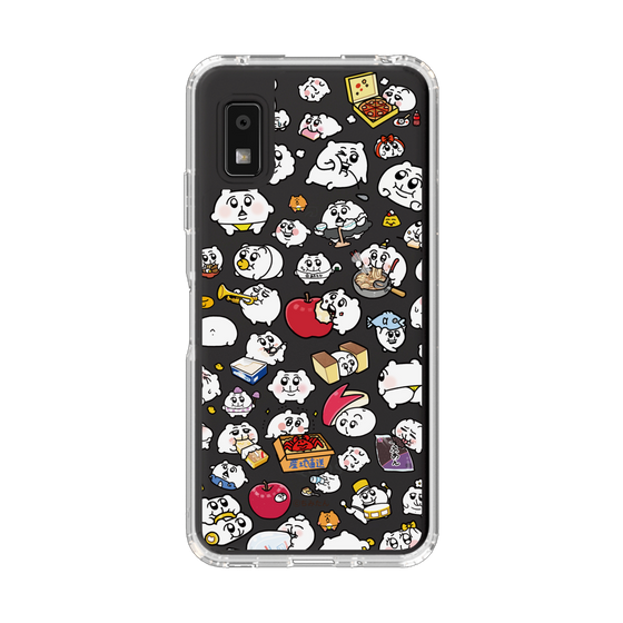 スリムプロテクションケース［ ちみたん - ちみたんがいっぱい - クリア ］