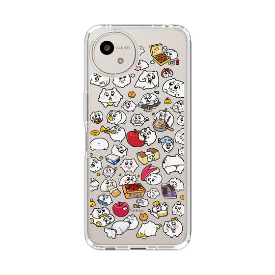 スリムプロテクションケース［ ちみたん - ちみたんがいっぱい - クリア ］