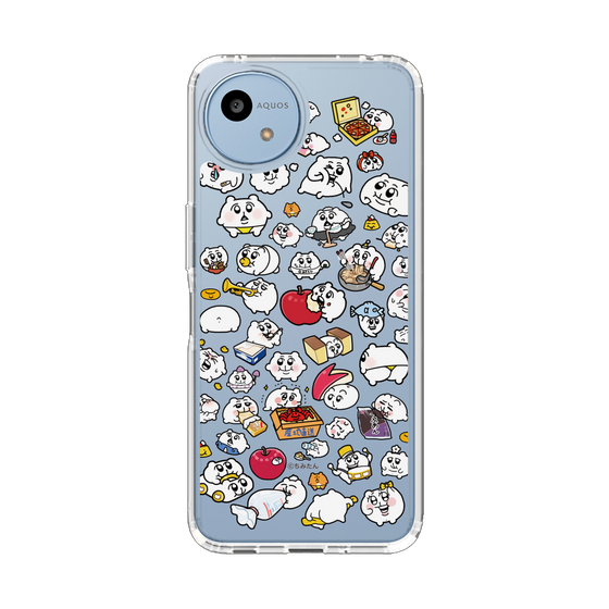 スリムプロテクションケース［ ちみたん - ちみたんがいっぱい - クリア ］