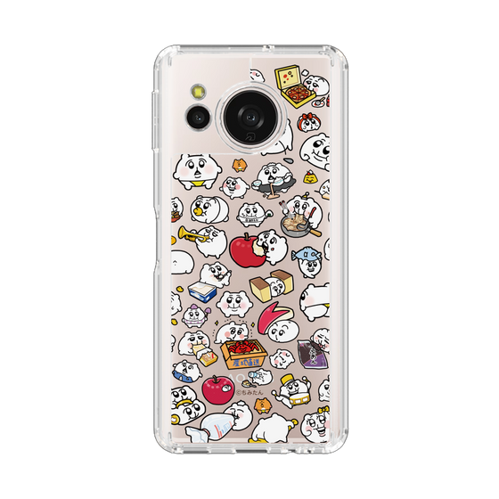 スリムプロテクションケース［ ちみたん - ちみたんがいっぱい - クリア ］