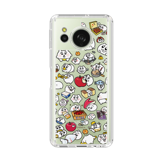 スリムプロテクションケース［ ちみたん - ちみたんがいっぱい - クリア ］