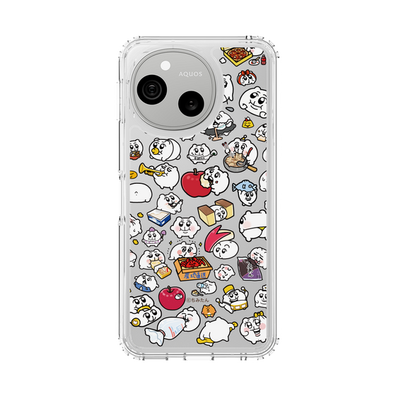 スリムプロテクションケース［ ちみたん - ちみたんがいっぱい - クリア ］