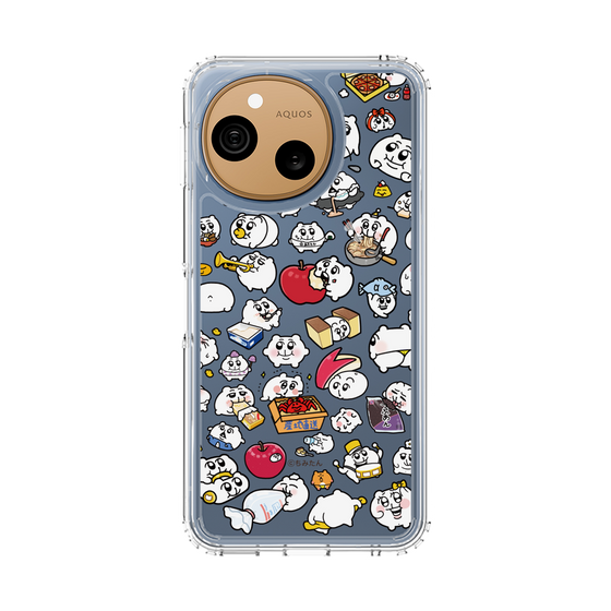 スリムプロテクションケース［ ちみたん - ちみたんがいっぱい - クリア ］